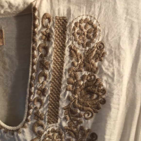 Embroidered tunic top, size small - Picture 2 of 5